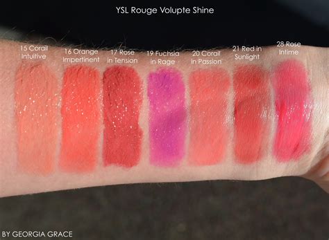 ysl rouge volupte swatches 13|YSL rouge volupte review.